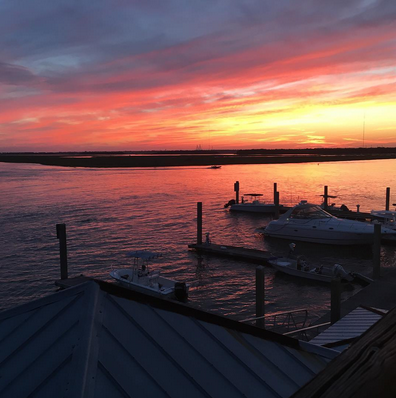The Boathouse at Breach Inlet by Instagram user @lisa_stegman2