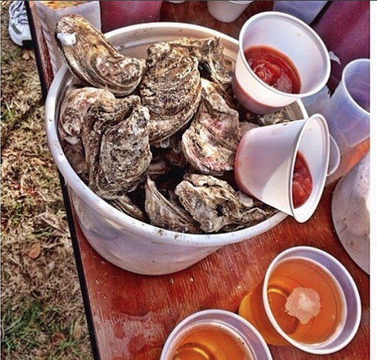 Oysters in Charleston