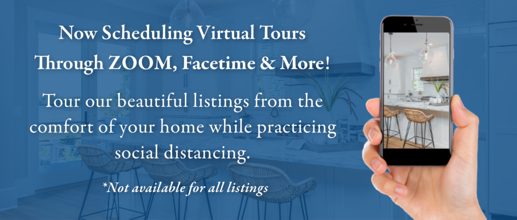 Now offering virtual tours