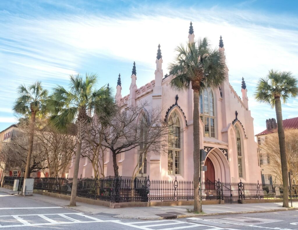 The French Huguenot Church is one of the hidden gems in Charleston