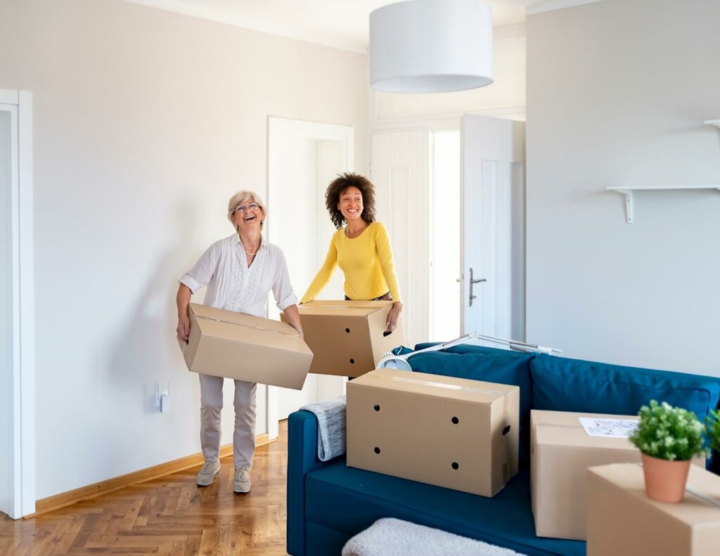 home buying process - moving in
