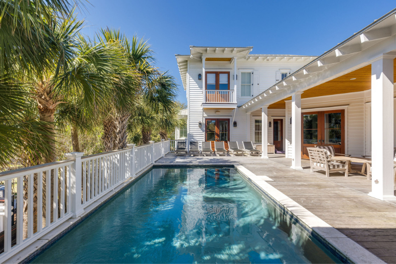 luxury home on beach outside of Charleston